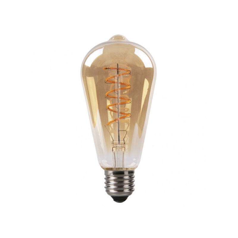 Bulb Filamen.spiral Vert.pebetero 14x6,5d 4w 250lm E27 Ambar 2200k - Bulb Filamen.spiral Vert.pebetero 14x6,5d 4w 250lm E27 Ambar 2200k