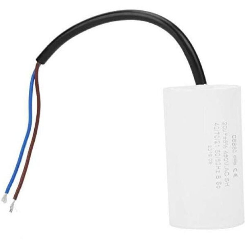 Cbb60 450v 60uf Anlaufkondensator, Mikrofarad-motorkondensator Mit Anschlusskabel