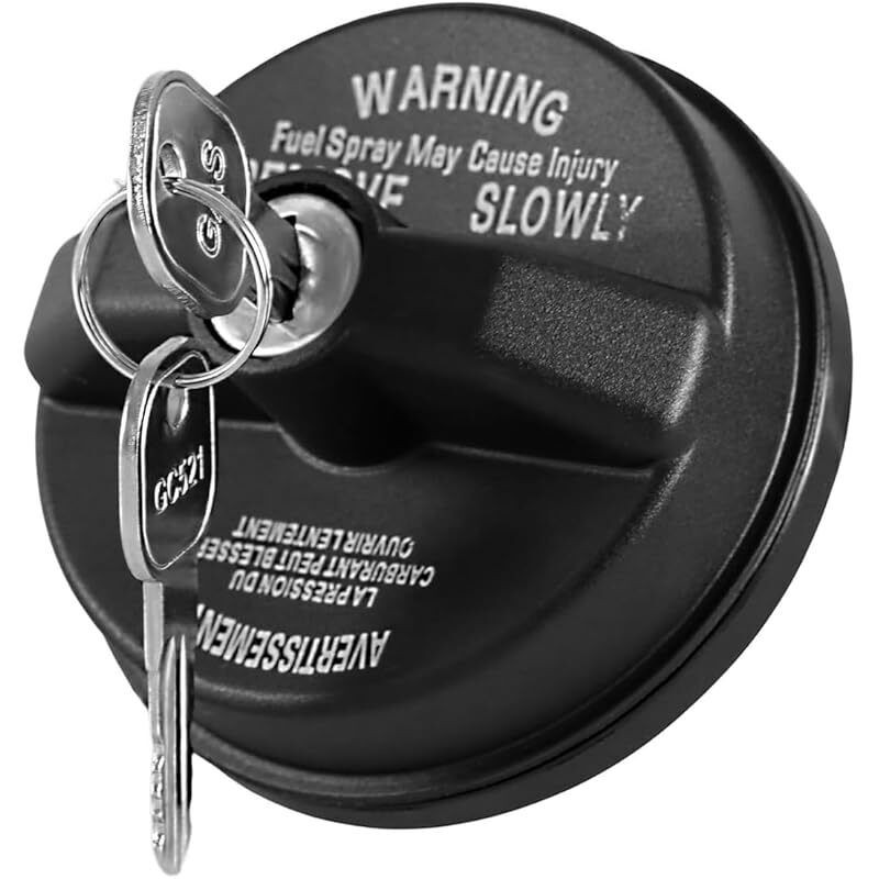 Bouchon De Réservoir De Carburant Avec Verrou Pour Wrangler Jk Tj Cherokee Compass Grand Cherokee Liberty, Ram 1500 2500 3500, Dodge Challenger,