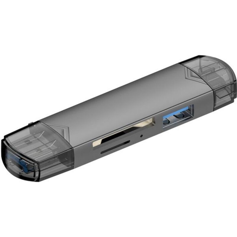 Lecteur De Carte Sd Usb C 6 En 1, Adaptateur Usb Otg, Usb 3.0 Usb C Micro Usb Prend En Charge Sd/microsd