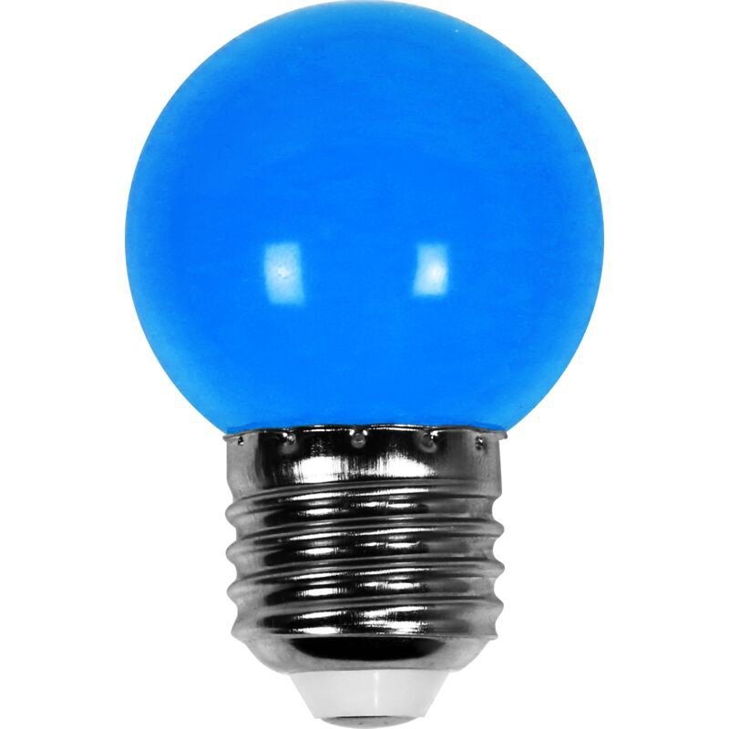 Ampoule Led Bleu Conçue Pour Guirlande Guinguette Ip65 1,5w - Ampoule Led E27 Bleu - Ampoule 5cm Pour Guirlande Guinguette Culot E27 Bleu