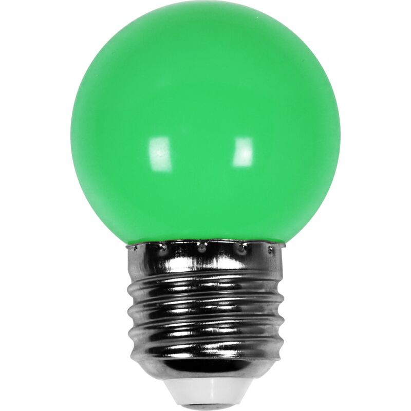 Ampoule Led Verte Conçue Pour Guirlande Guinguette Ip65 1,5w - Ampoule Led E27 Verte - Ampoule 5cm Pour Guirlande Guinguette Culot E27 Verte