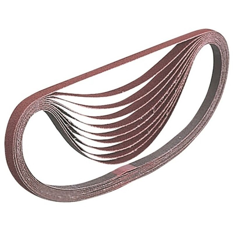 Bande Abrasive Multi Matériaux 9x533 Mm Grain 80 - 10 Pièces - A-34469 - Bande Abrasive Multi Matériaux 9x533 Mm Grain 80 - 10 Pièces - A-34469