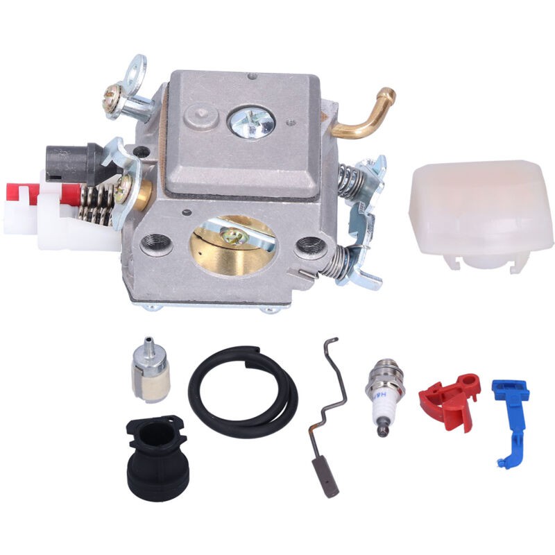Eosnow – Kit Carburateur 9 Pièces Pour Tronçonneuses Husqvarna 340 345 346xp 350 – Performance Optimale – Installation Rapide Et Facile