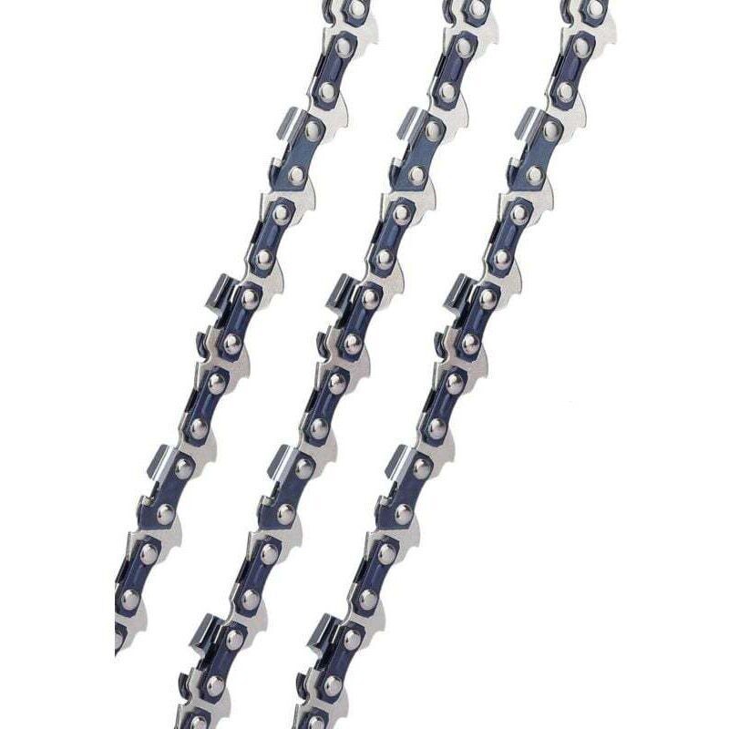 Chaine Tronconneuse 3 X Chaînes De Tronçonneuses 40cm 3/8" 55 Maillons D'Entraînement 1.3 Mm, Faible Rebond Compatible Avec Stihl