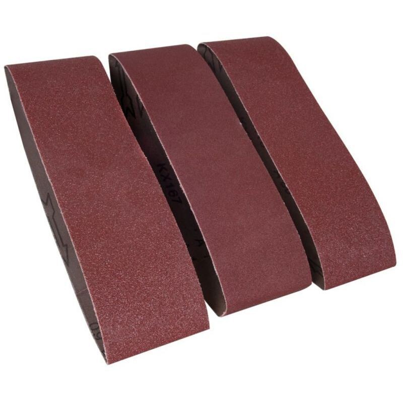 Bsa1013 Bandes Abrasives K60 K100 K120 3 Pcs. 75x533m - Bsa1013 Bandes Abrasives K60 K100 K120 3 Pcs. 75x533m