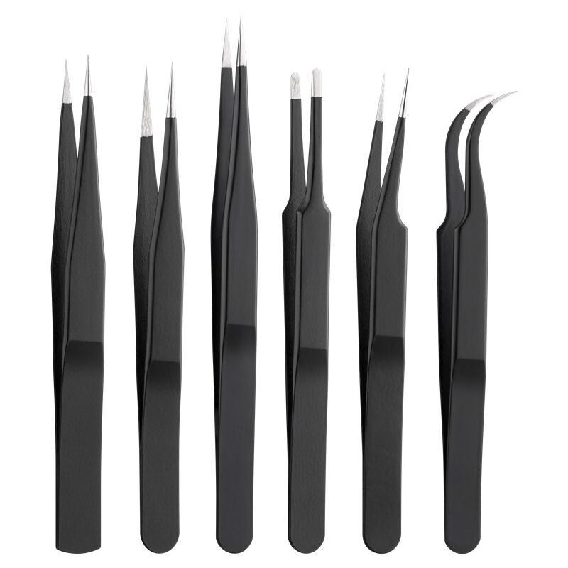 41256 Goobay Tweezers 6 Pièces - Brucelles - Set De 6 Pinces De Précision - 41256 Goobay Tweezers 6 Pièces - Brucelles - Set De 6 Pinces De Précision