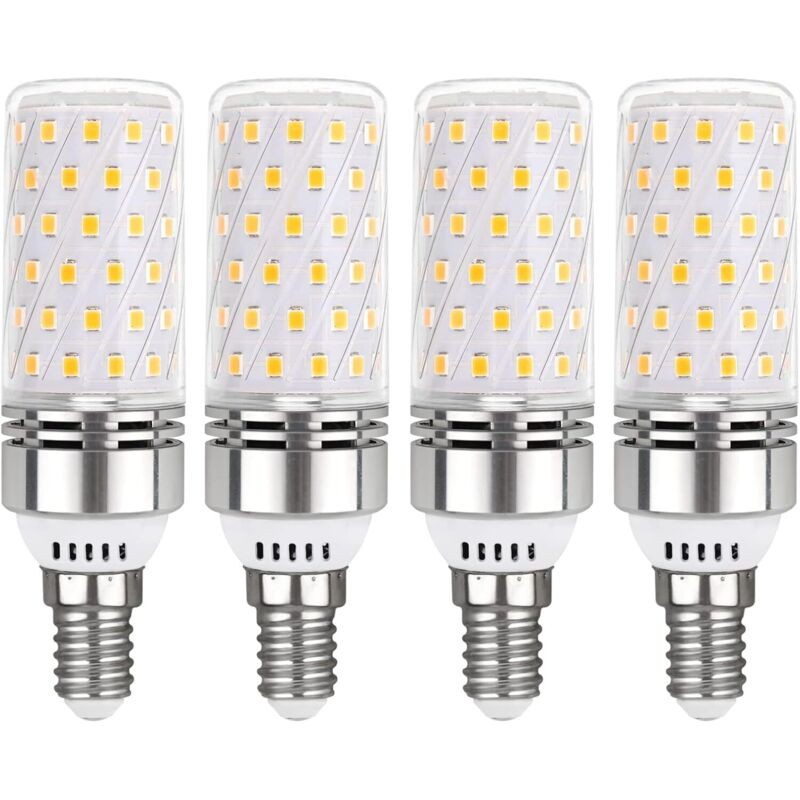 Ampoule Mais Led E14 16w Blanc Chaud 3000k, 1450lm, Équivalent Halogène E14 100w, Ac 230v, Non-dimmable, Petie Culot Lampe E14 Maïs Led Pour