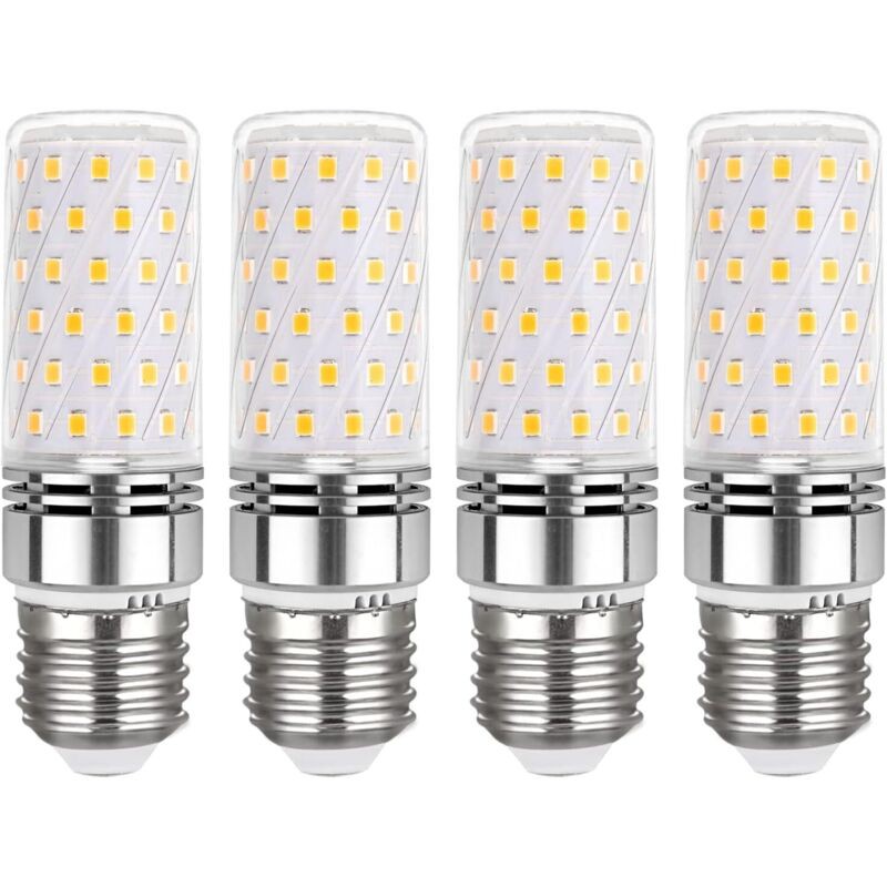 Ampoule E27 Mais Led 16w Blanc Chaud 3000k, 1450lm, 360° Lumière, Équivalent Halogène E27 100 Watt, Ac 230v, Non-dimmable, Lampe Led E27 Mais Chaud