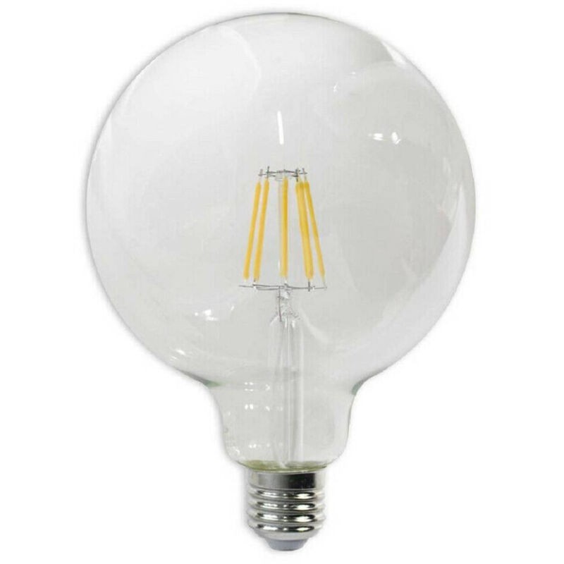Ampoule Led À Filament 12 W Globe Sphérique E27 Froid Chaud Lumière Naturelle G125t12