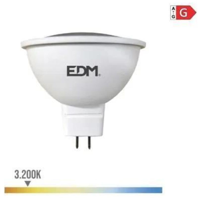 Ampoule Dichroïque Led Mr16 Gu5.3 5w 12v 450lm 3200k Lumière Chaude Ø5x5cm - Ampoule Dichroïque Led Mr16 Gu5.3 5w 12v 450lm 3200k Lumière Chaude