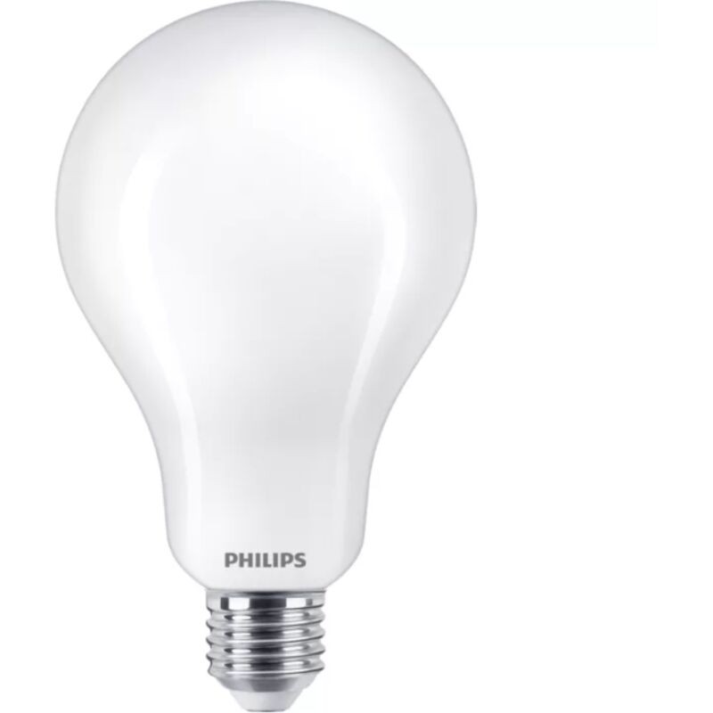Philips – Ampoule Led E27 Poire Dépolie 23w 3452lm – Lumière Blanche Très Chaude 2700k – Économie D'Énergie Pour Éclairage Intérieur
