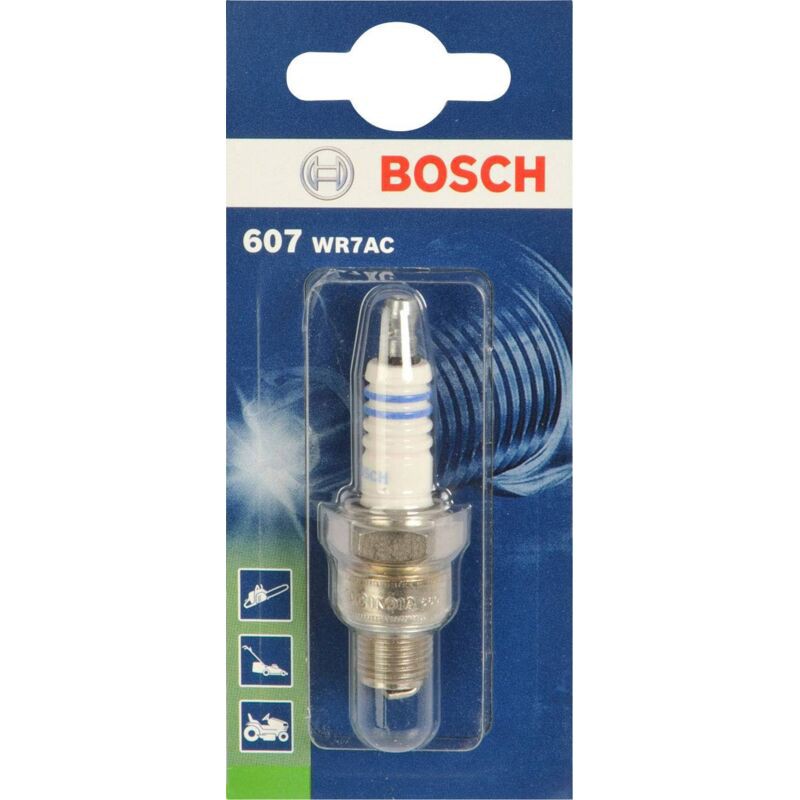 Bosch – Bougie De Jardin Wr7ac No607 – Combustion Optimale Pour Économies De Carburant – Démarrages Rapides Et Performances Moteur Améliorées