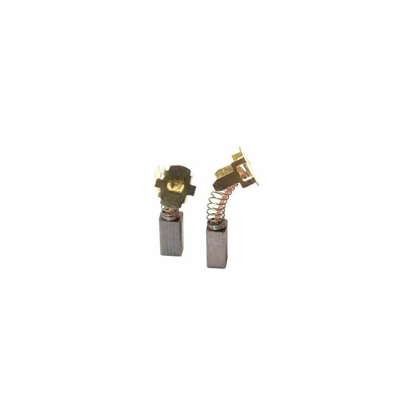 Jeu De 2 Charbons Adaptables Hitachi – Dimensions 5 X 6 X 11 Mm – Performance Optimale Pour Outils Électriques