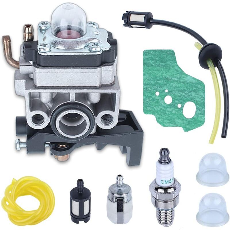 Longziming – Kit Carburateur 9 En 1 Pour Moteur Honda Gx25 Gx35 Fg110 Hht35 Hht25 – Joint, Filtre, Tuyau Carburant, Bougie D'Allumage