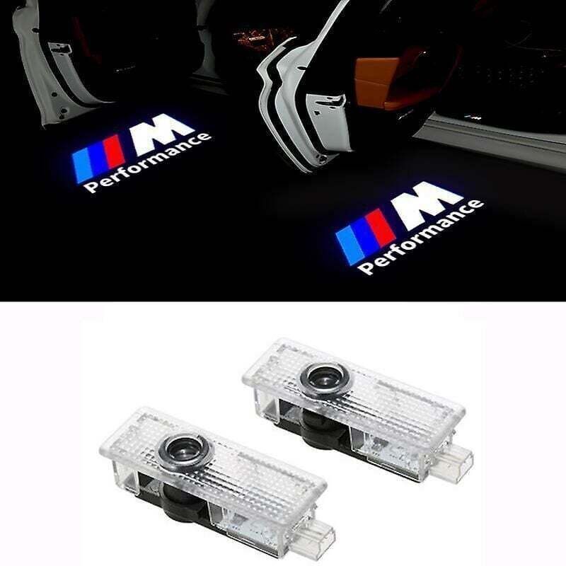 2x Led Bmw Door Light Logo Projecteurs Lumière,lampe De Projection De Porte Feux De Bienvenue Pour Bmw