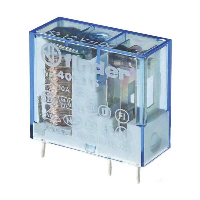 Relais Pour Circuits Imprimés Finder 40.31.7.012.0000 12 V/dc 12 A 1 Inverseur (rt) 1 Pc(s) S878791