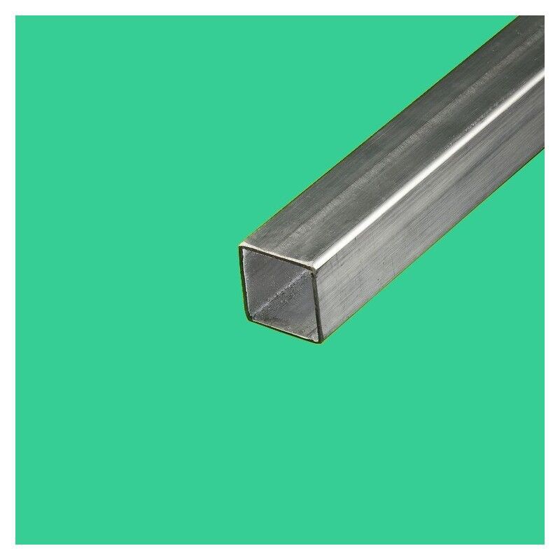Tube Inox Brossé Carré 40x40 Mm Epaisseur - 2 Mm, Longueur - 0.5 Mètre - Tube Inox Brossé Carré 40x40 Mm Epaisseur - 2 Mm, Longueur - 0.5 Mètre