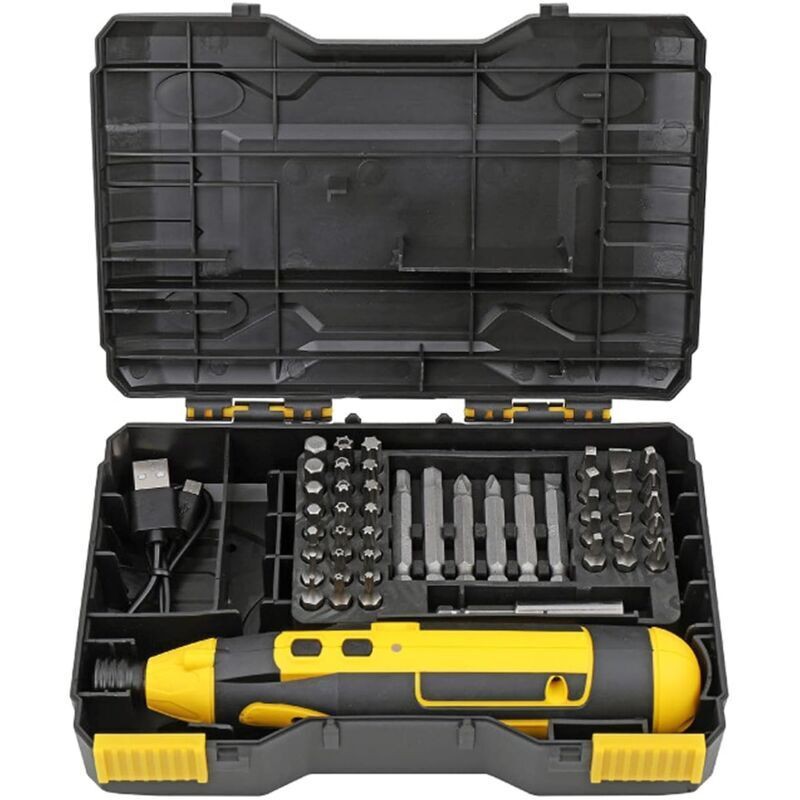 Tournevis Électrique Sans Fil Ulisem, Perceuse Électrique Rechargeable Au Lithium-ion 4 V, Outil De Réparation
