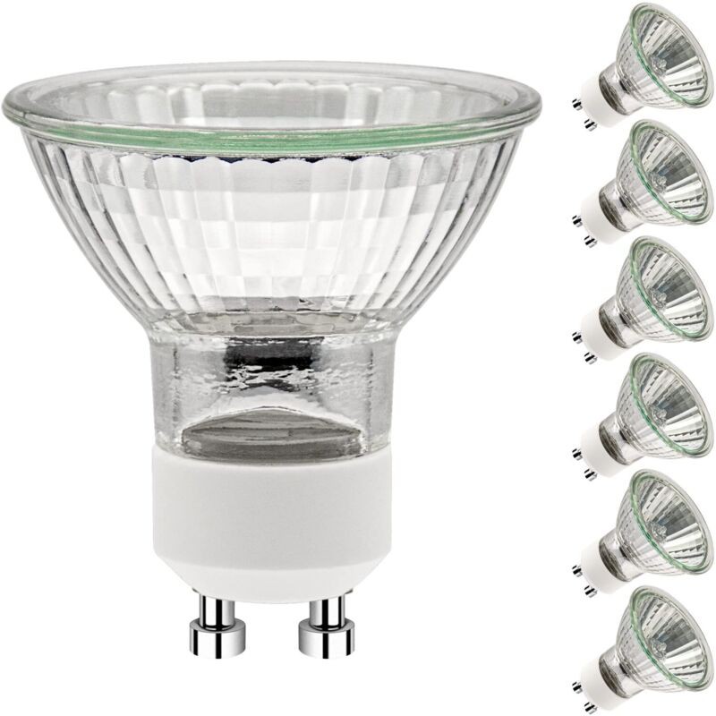 Ampoules Gu10 35w, Gu10 Ampoules Halogènes,ampoule Spot Ac 230v 35w, Gu10 Halogen Ampoules Halogène 2 Broches 35° Angle De Rayonnement 2700k Dimmable