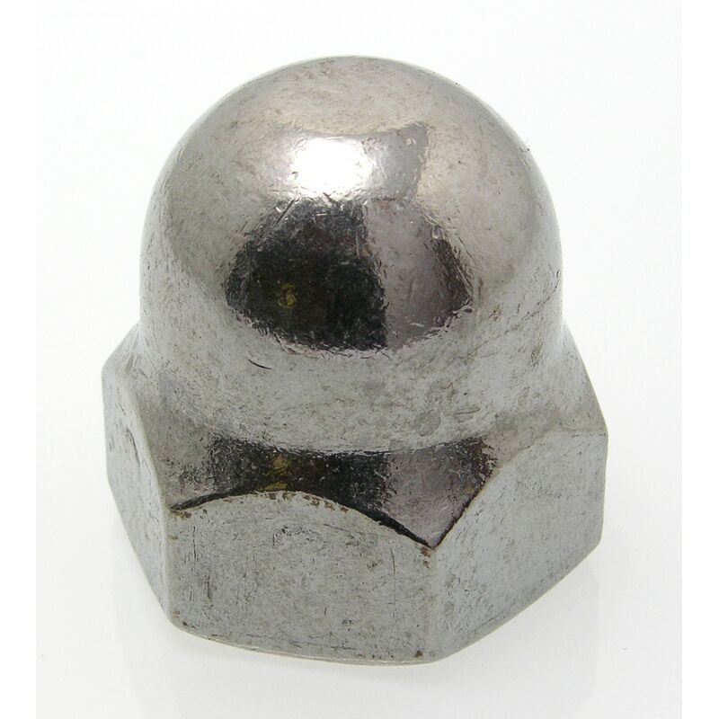 Boite De 200 Écrous Borgnes Din1587 A2 Ø6 Mm - 626046 - Boite De 200 Écrous Borgnes Din1587 A2 Ø6 Mm - 626046