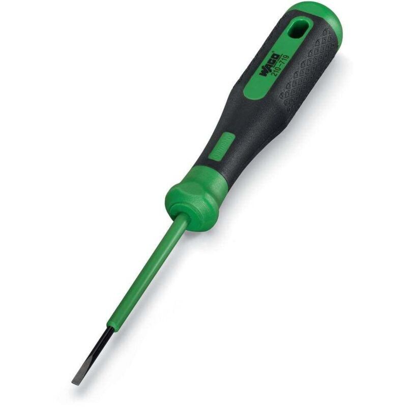 Outil De Manipulation Isolé 210719 – Compatible Séries Wago 279/726/727/2000/2001/2020 – Lame 2,5 X 0,4 Mm Pour Connexions Précises - 210-719