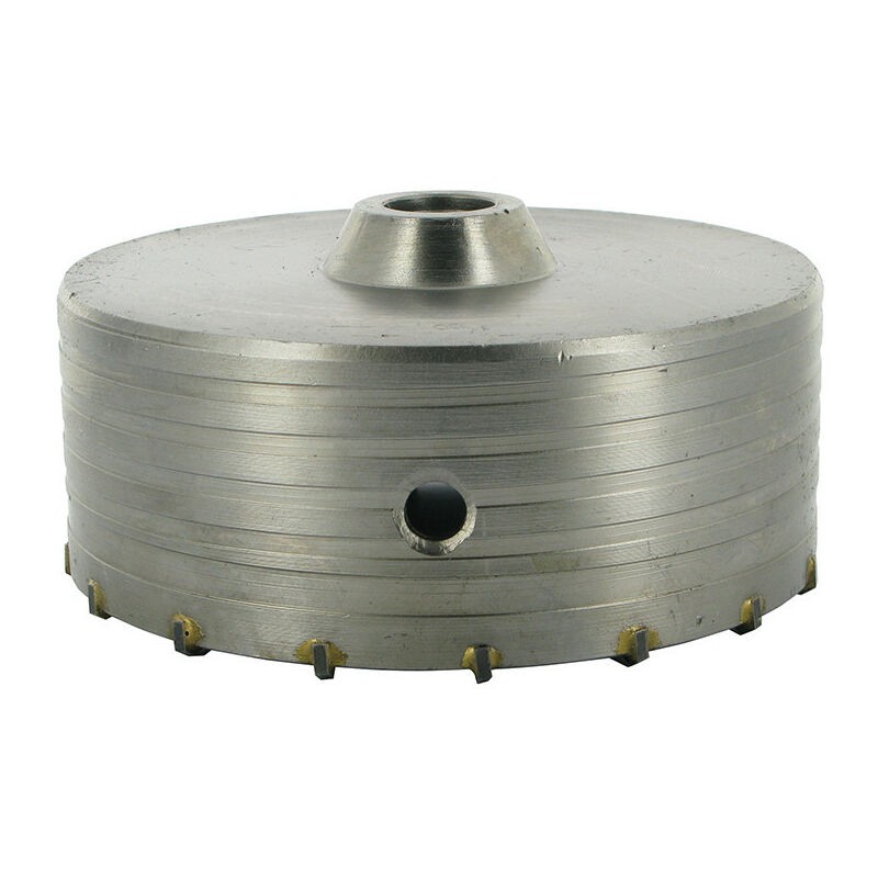 Silverline – Scie Cloche Trépan 150 Mm – Tranchants En Carbure Pour Béton Et Brique – Pas 1/2 Bsp – Performance Accrue Et Durabilité