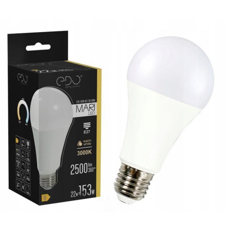 Led-lampe – Mari – 22 W – Warmweiß – 2500 Lm