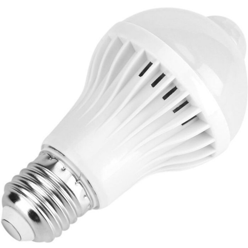 Okz® Led-lampe Mit Bewegungsmelder – Pir-infrarot-bewegungsmelder – E27-fassung