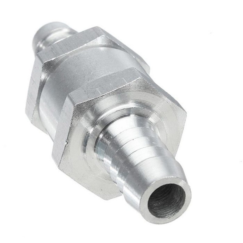 Satz Mit 2 X 8 Mm Aluminium-kraftstoffrückschlagventilen, Rückschlagventile Für Motorräder, Autos Und Rasenmäher