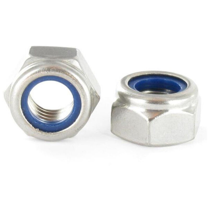 Ecrou Frein M12 Acier Zingué - Ecrou Frein M12 Acier Zingué - Ecrou Frein M12 Acier Zingué