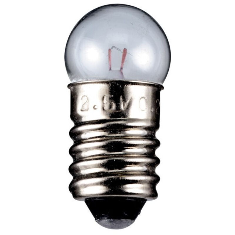 Goobay E10 Kugelbirne, 3,5 V, 0,70 W, Klar (9323) - Goobay E10 Kugelbirne, 3,5 V, 0,70 W, Klar (9323)