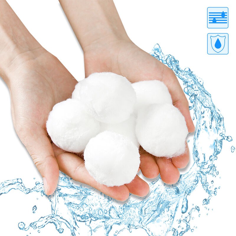 Poolfilterkugeln - 1400 G - Für Sandfiltersysteme - Ersetzt 25 Kg Filtersand, Geeignet Für Schwimmbecken Und Filterpumpen (1400 G)