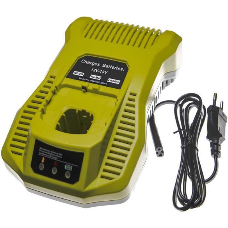 Ladegerät Kompatibel Mit Ryobi Ccd-1801, Ccg-1801m, Ccg-180l, Ccs-1801-dm, Ccs-1801-lm Ni-cd, Nimh, Li-ion Elektrowerkzeugakkus[827]