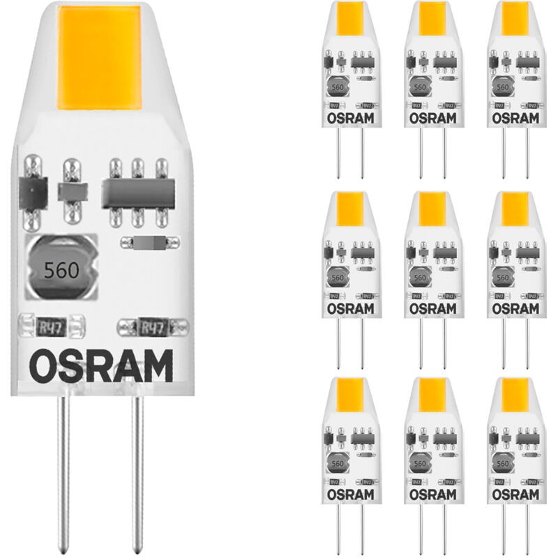 Lot 10x Osram Led Pin Micro Capsule G4 1w 100lm - 827 Blanc Très - Lot 10x Osram Led Pin Micro Capsule G4 1w 100lm - 827 Blanc Très