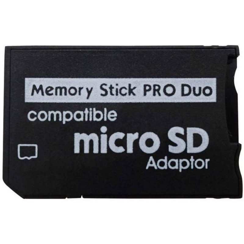 Lxsino Psp Memory Stick Adapter, Funturbo Micro Sd Zu Memory Stick Pro Duo Magicgate Karte Für Sony Playstation Portable, A