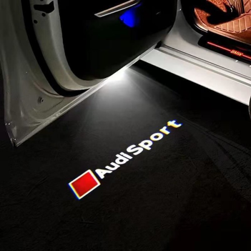 Ersatz-led-laserprojektoren Für Die Autotüren (4 Stück) Für Audi Sport