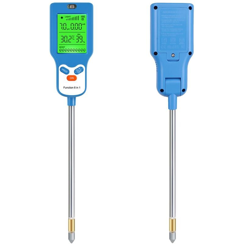 Compteur De Ph Alimentaire Professionnel, Testeur De Ph-mètre Avec Sonde De Température, Compensation De Température: 0,1 ℃ -60,0 ℃, Pour Les Tests
