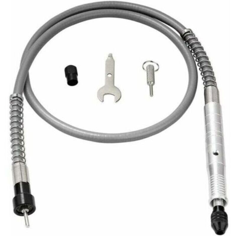 Mandrin De Câble D'Extension De Foret Électrique Flexible De 3 Mm Pour Outil De Meuleuse Rotative Compatible Avec Clé (doré)