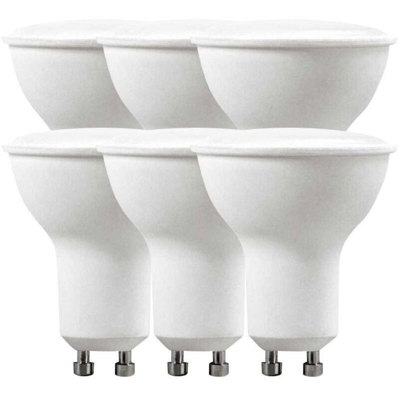 Vt-2225 Spot Led 4.5w Smd Gu10 Blanc Froid 6500k Couvercle Satiné Boîte 6 Pièces - Sku 212741