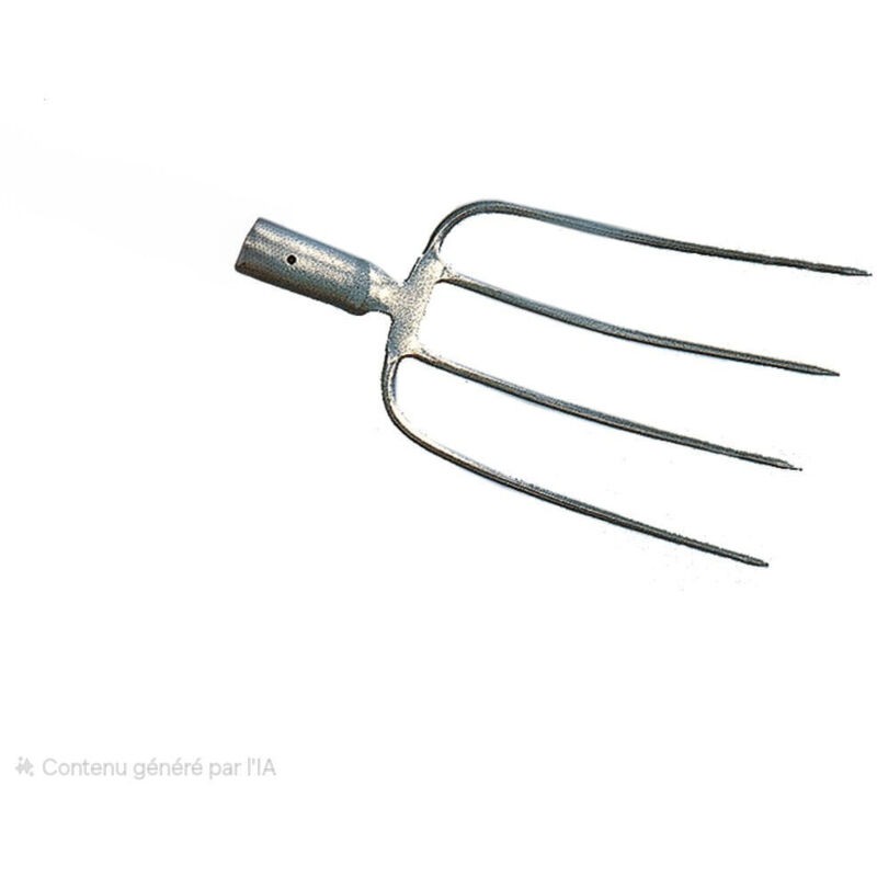 Fourche À Fumier 4 Dents 30cm Sans Manche - Fourche À Fumier 4 Dents 30cm Sans Manche
