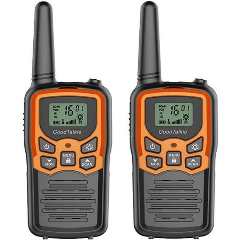 -funkgerät Mit Großer Reichweite Für Wandern, Camping Und Den Heimgebrauch (2er-pack, Orange)