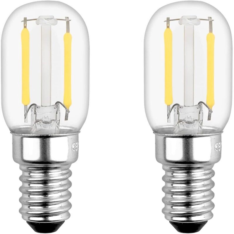 Ampoule Led E14 1w Pour Refrigerateur, T22, Équivalent 15w E14 Incandescent, Blanc Chaud 2700k, 230v, Petit Led E14 Pour Frigo/lampe De Sel/veilleuse