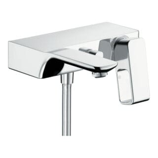 hansgrohe Wannen-Einhebelmischer Axor Urquiola AP, Ausladung 198mm, brushed brass