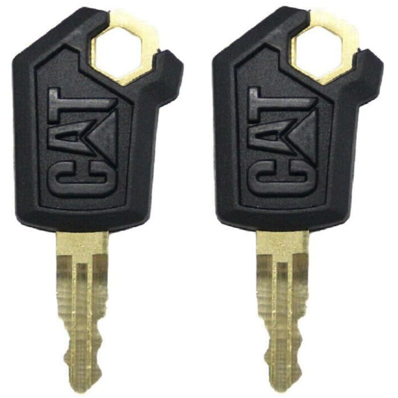 Lot De 2 Clés De Démarrage De Rechange - Équipement Lourd - 5p8500 - Pour Caterpillar (cat), Pelleteuse, Camion, Chargeur, Dozer, Skidsteers (2)