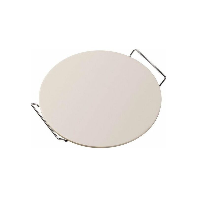 Maxxgarden Pizzaofen-zubehör – Pizzablech – Rund – 33 Cm – Naturstein – Beige