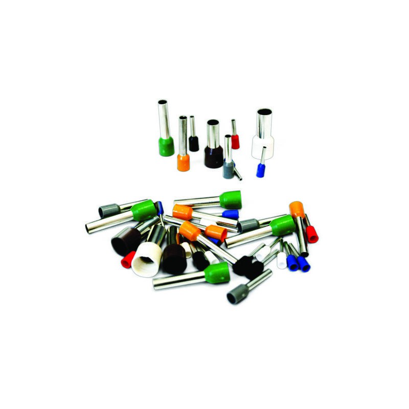 Packung Mit 100 Isolierten Crimp-aderendhülsen, Blau, 6 Mm, Electro Dh 31.607/0.75/6 8430552125210
