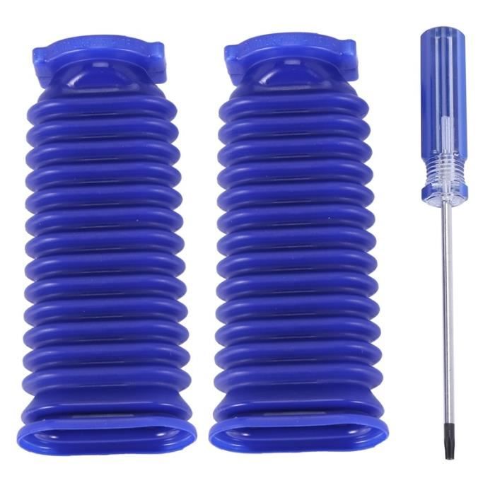 Saugschlauch – 2-teilig – Blauer Kunststoff – Für Dyson V7, V8, V10, V11 – Mit Schraubendreher – 5 X 11,5 Cm