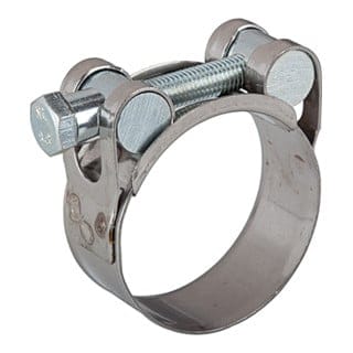 Riegler Gelenkbolzenschelle, Chromstahl 1.4016 (W2), 44 - 47 mm, 22 mm
