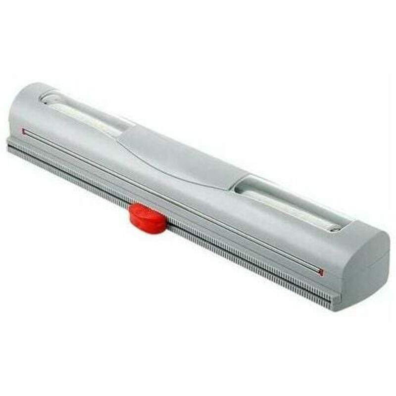 Distributeur De Film Plastique, Distributeur De Film Alimentaire Réutilisable Distributeur De Film Alimentaire Rechargeable，gris